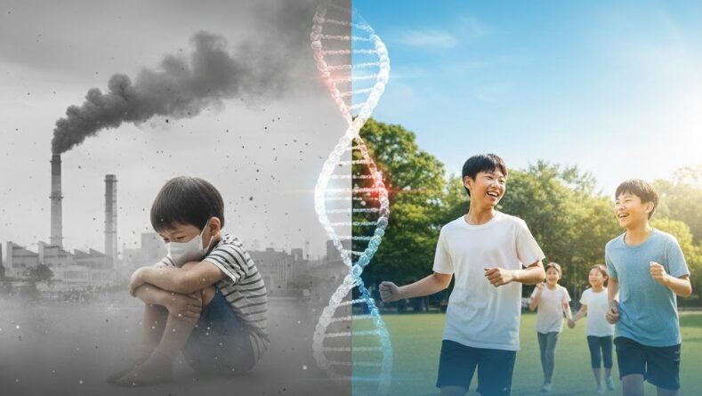 아동기 대기오염 노출, 청소년기 건강에 영향…,자녀 성장경로 바꿀 수도!  한국 ‘초기 노출’ 관리 공백