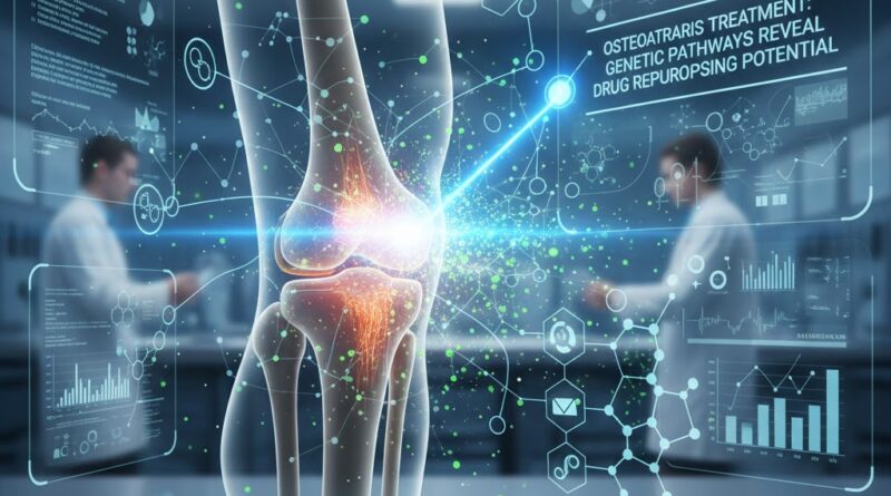 퇴행성 관절염 치료, 유전자 경로에서 실마리…약물 재목적화의 새 가능성 찾아