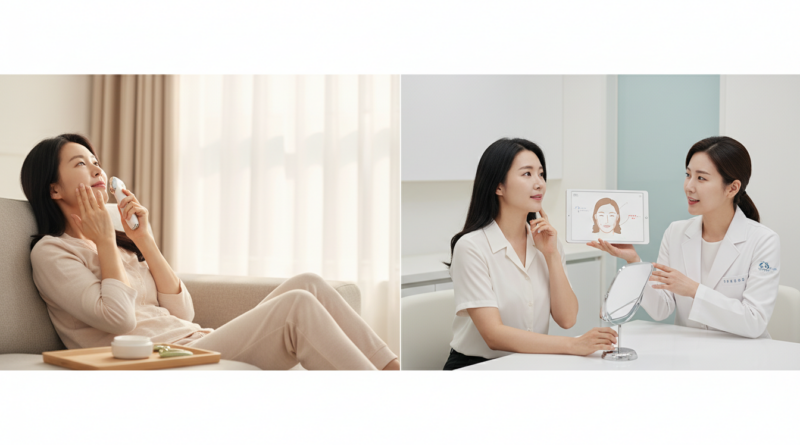 리프팅, 집에서 관리해도 되는 단계와 시술이 필요한 단계