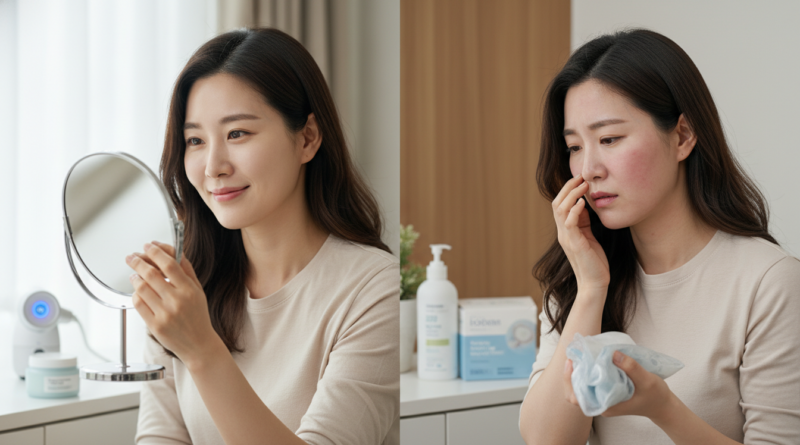 레이저토닝, 기미에 좋은 사람과 오히려 자극이 되는 사람