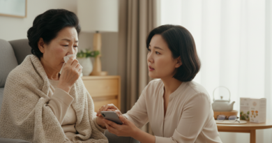 노인 폐렴, 감기처럼 보여도 바로 병원 가야 하는 신호