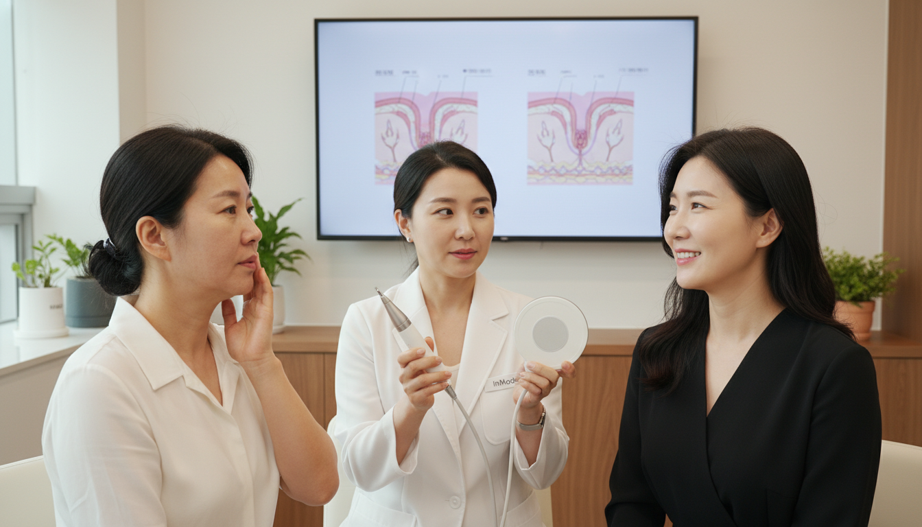 인모드·초음파 리프팅, 이름보다 더 중요한 피부 상태 차이