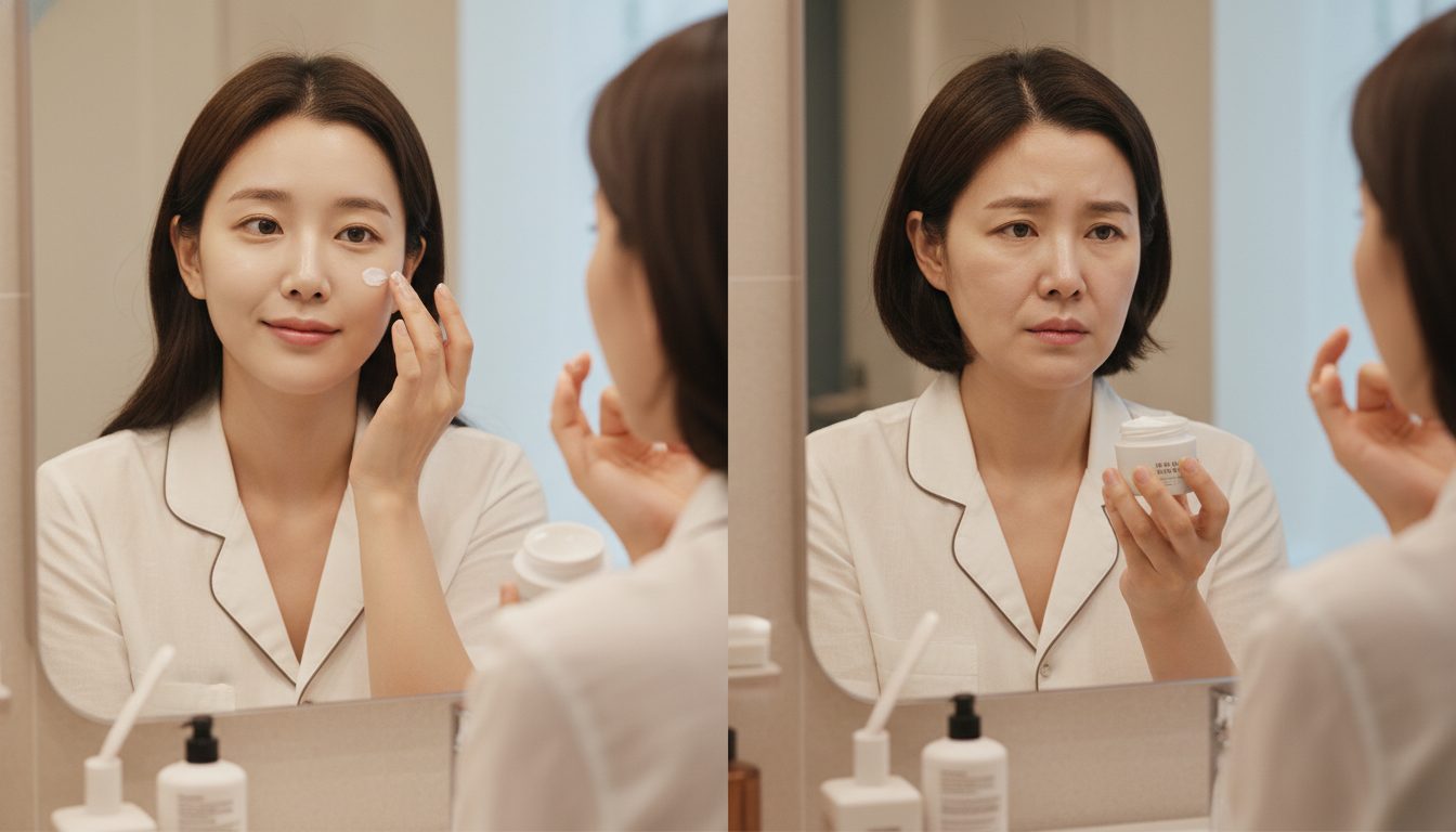 눈가 주름, 아이크림으로 버틸 수 있는 시기와 아닌 시기