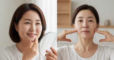 팔자주름, 필러가 답인 얼굴과 표정 습관을 고쳐야 하는 얼굴
