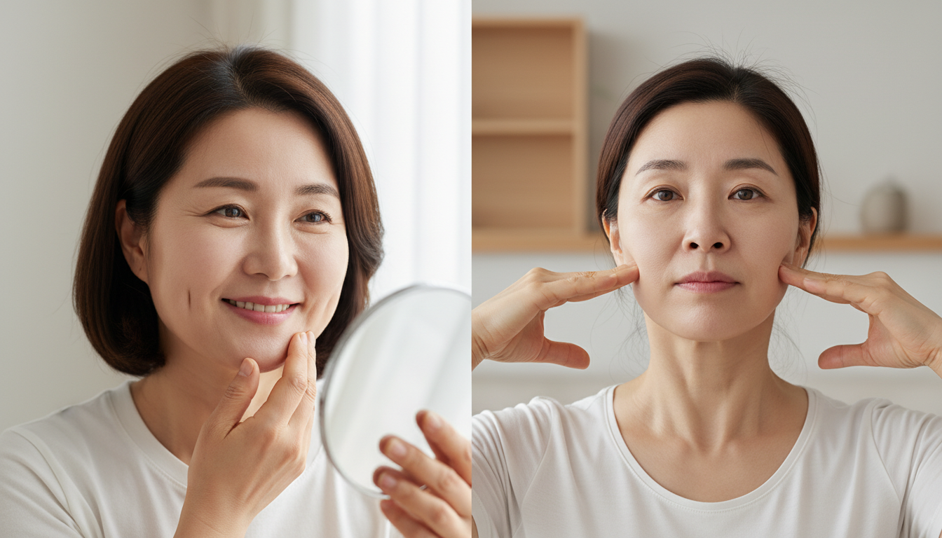 팔자주름, 필러가 답인 얼굴과 표정 습관을 고쳐야 하는 얼굴