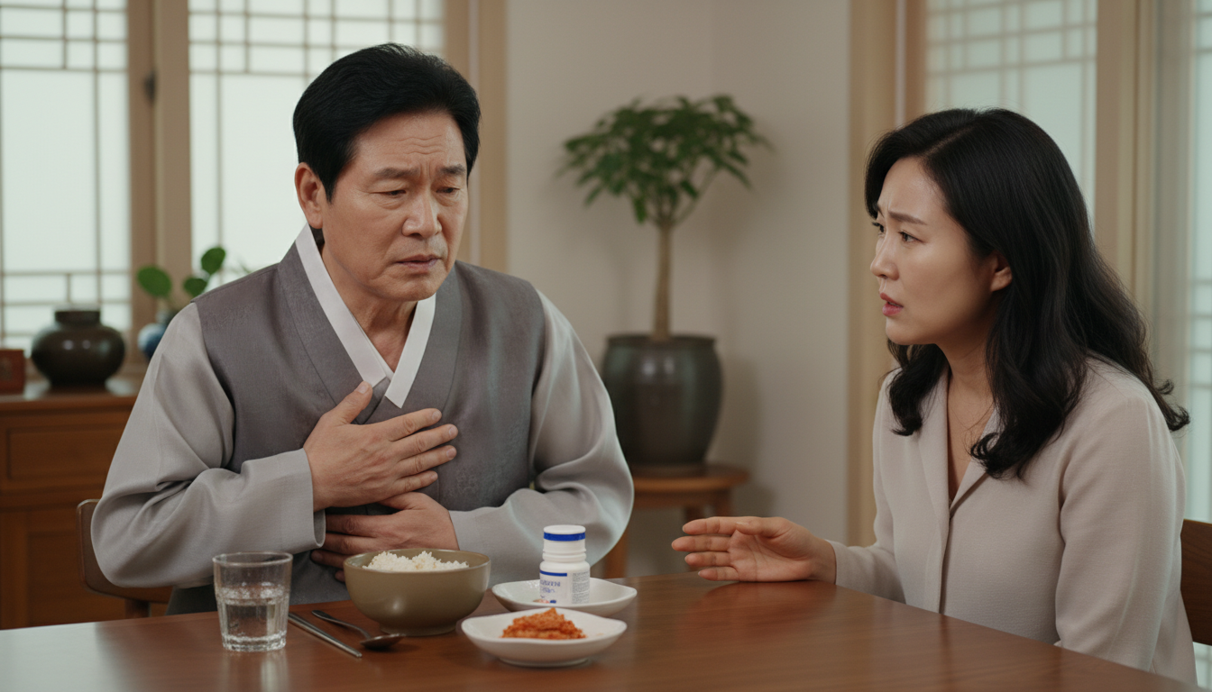 노인 흉통, 소화불량과 헷갈리면 위험한 이유