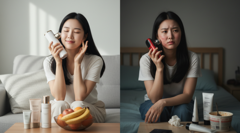 홈케어 기기, 잘 맞는 사람과 오히려 자극이 되는 사람의 차이