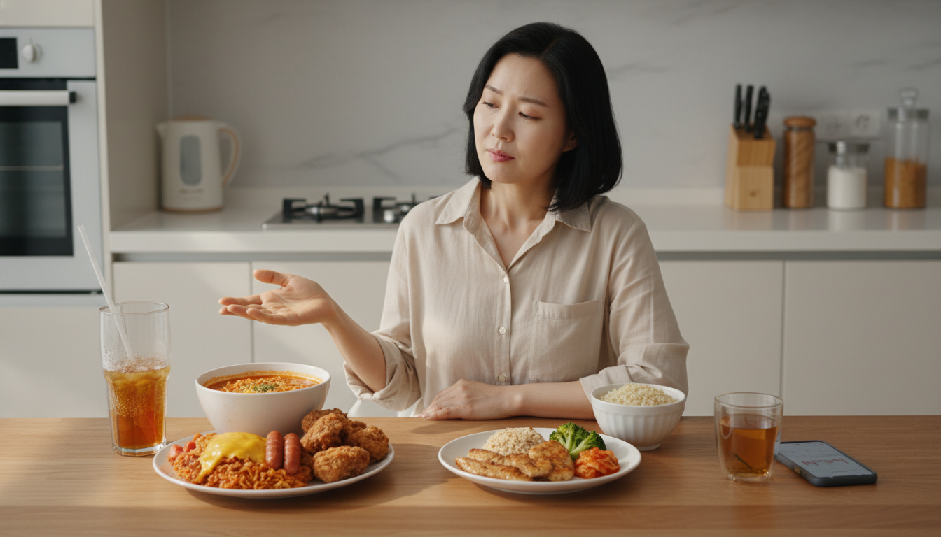 중년 다이어트, 20대 때 하던 식단이 더 안 통하는 이유
