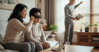 백내장 수술 뒤 가족이 챙겨야 할 일상 관리