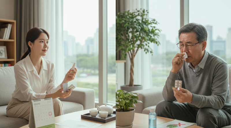 알레르기성 비염, 약을 오래 써도 되는 사람과 아닌 사람
