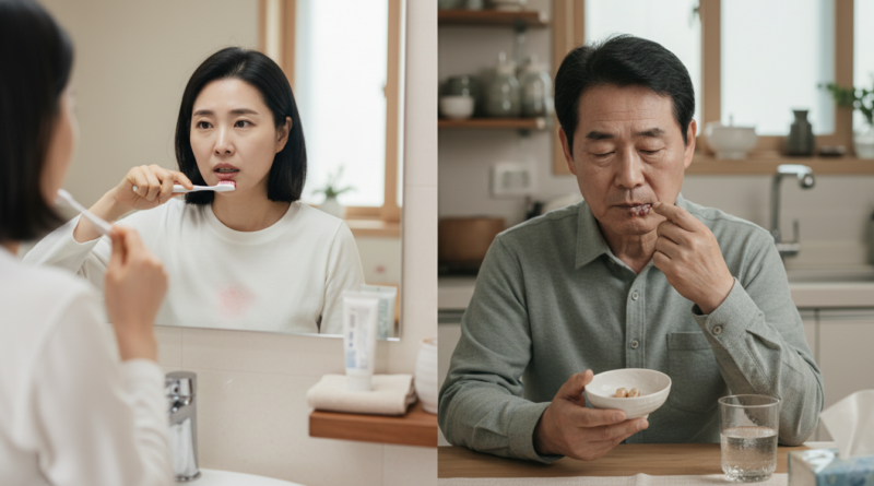 치주질환, 피만 나는 단계와 치아를 잃는 단계는 어떻게 다른가