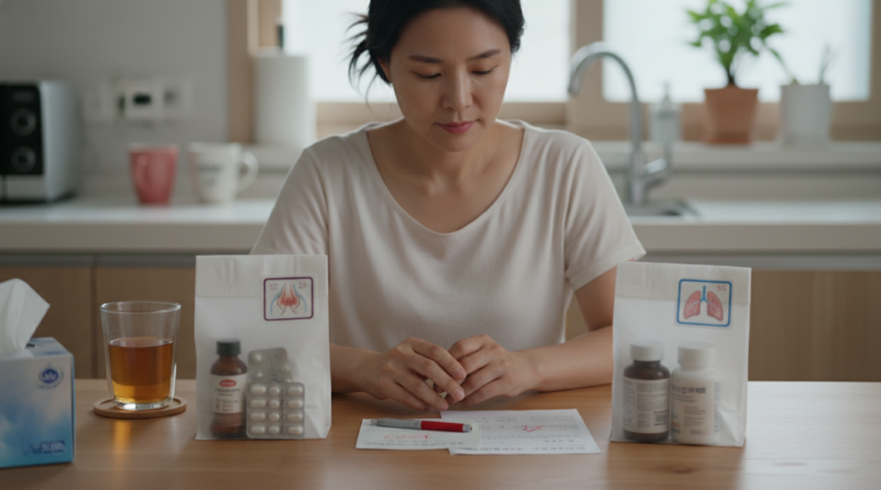 상기도감염과 기관지염, 병원 처방이 달라지는 이유