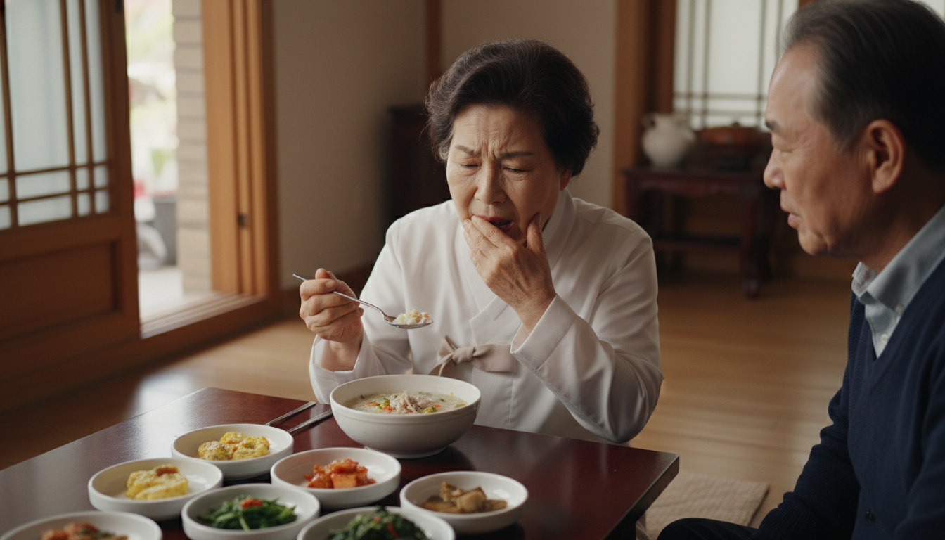 잇몸병을 방치하면 노년기 식사 기능이 먼저 흔들린다